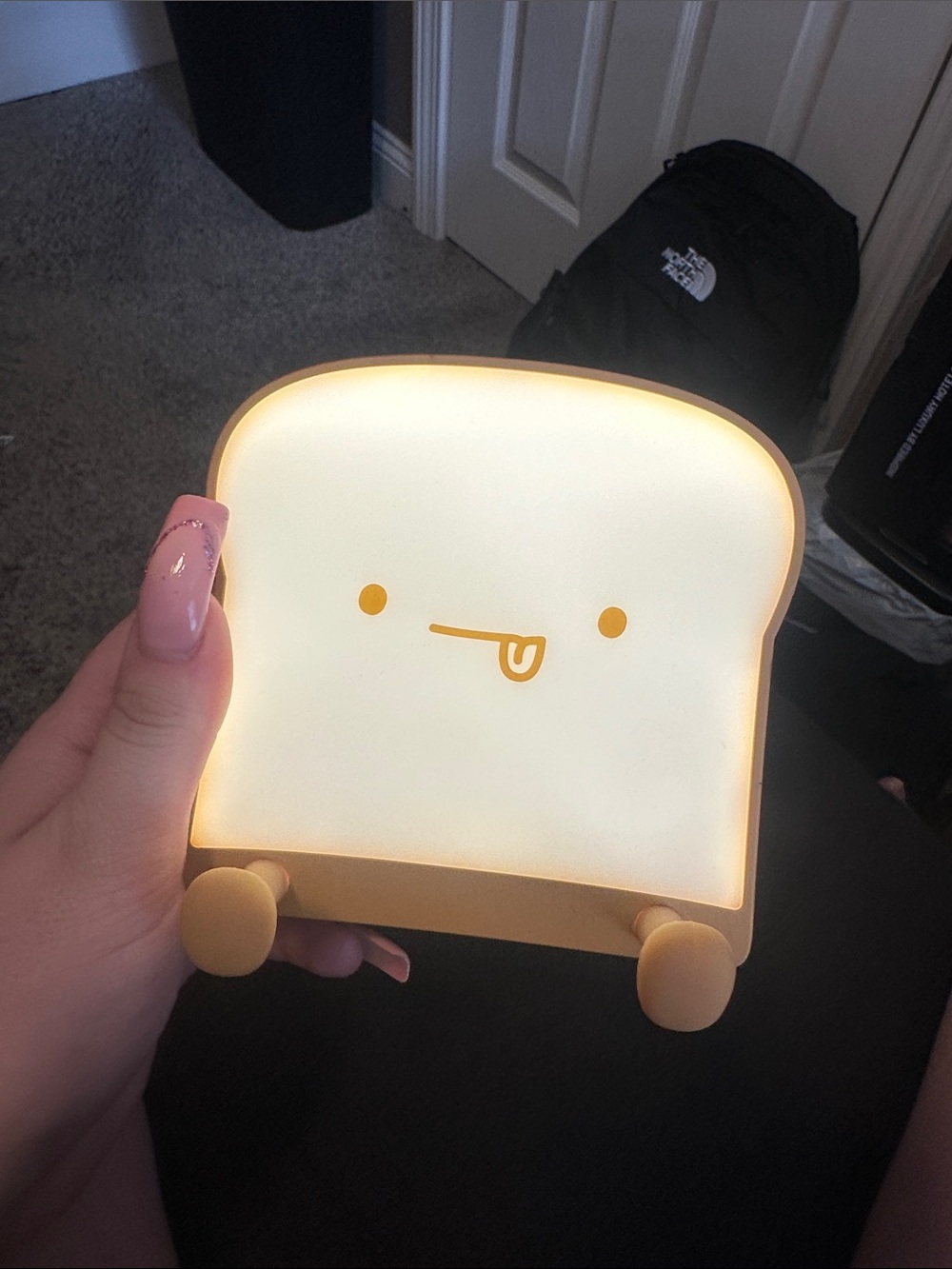 The North Face Yellow Toast Night Light